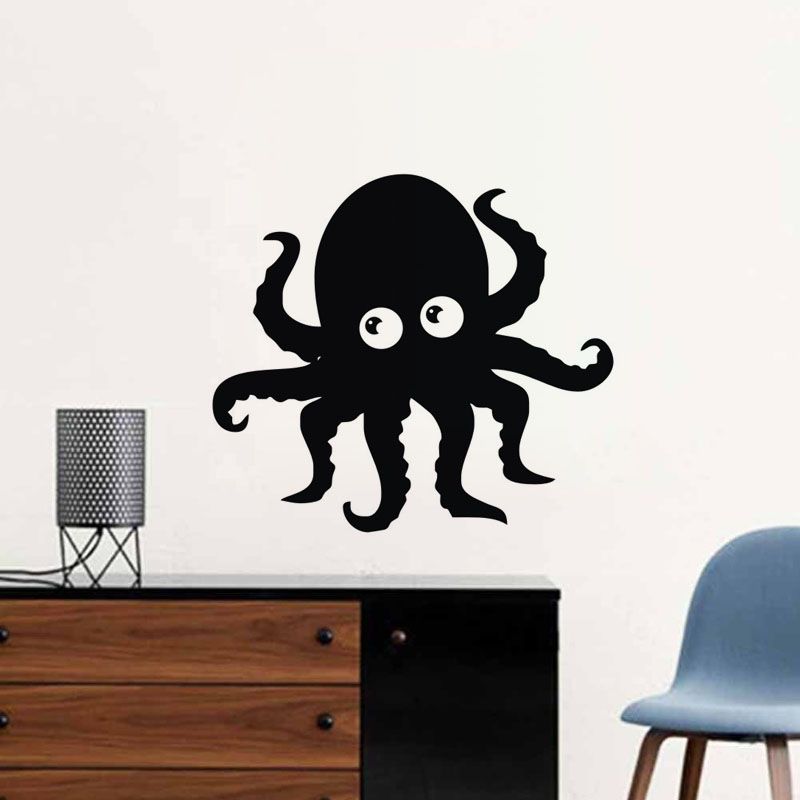 octopus stickers in the nursery vinyl adhesive wall decals bathroom