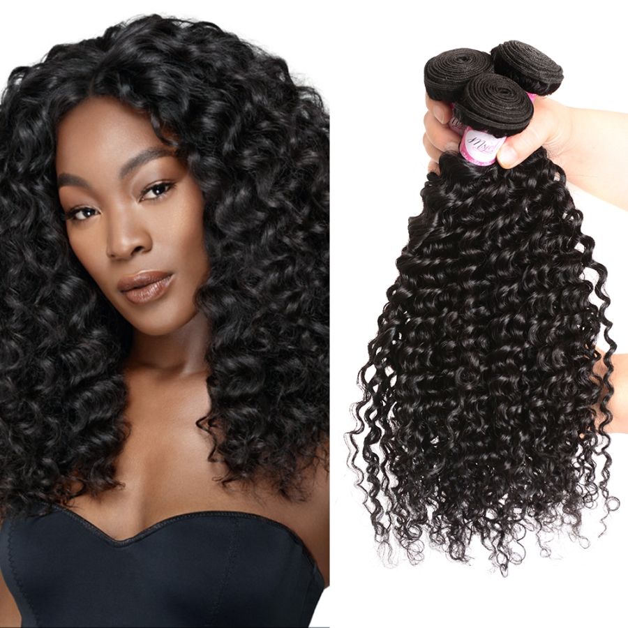 Grade 7a 8 28inches Deep Wave Hair Weaves A Malaysian Wavy Hair