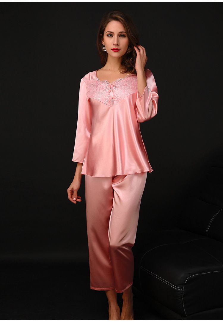 luxury silk nightwear