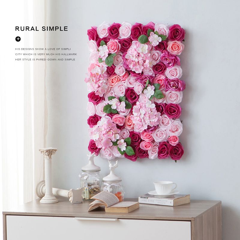 Flower Wall Artificial for Wedding Backdrop And Stage Background Decoration Artificial Flower