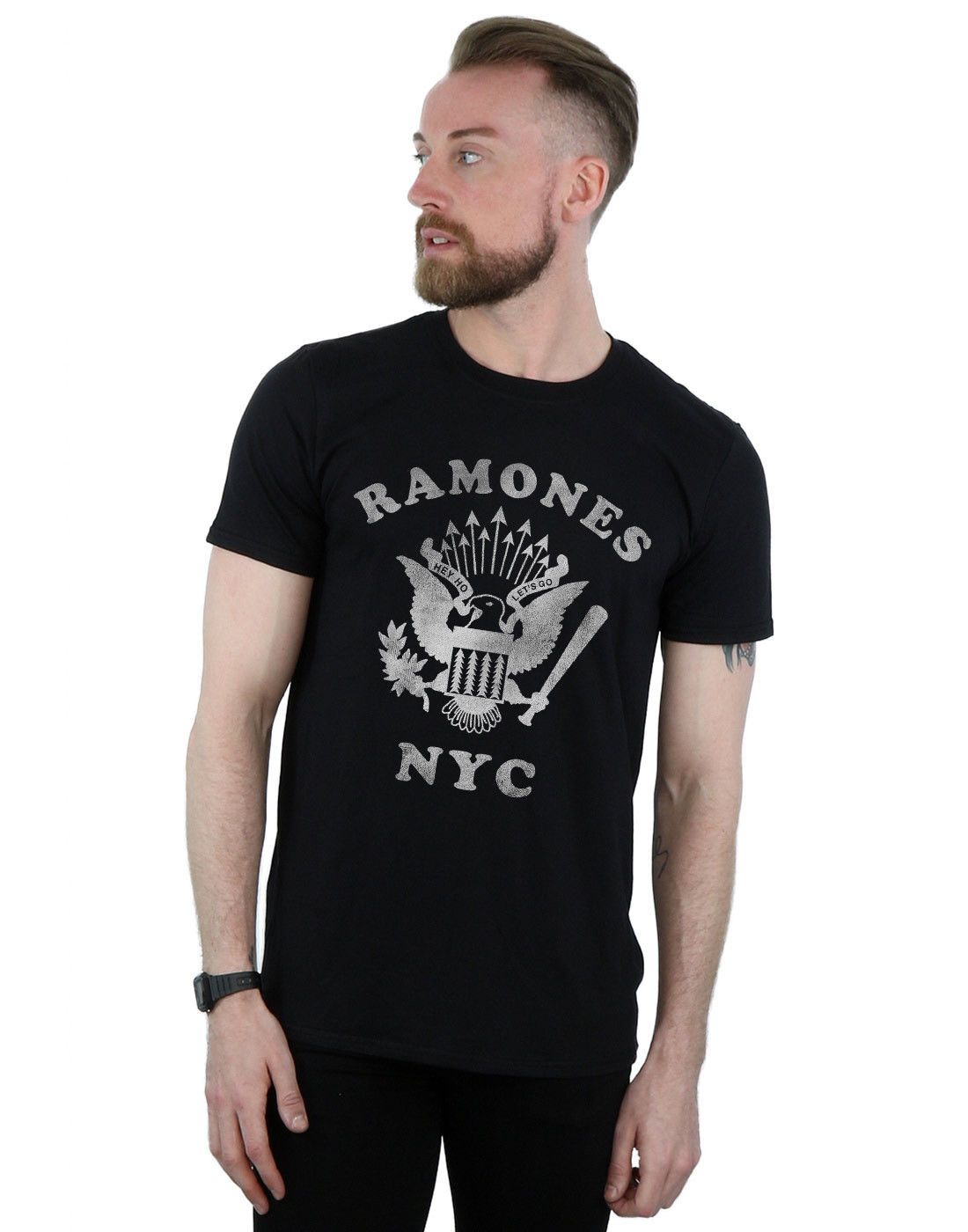 camiseta ramones hombre