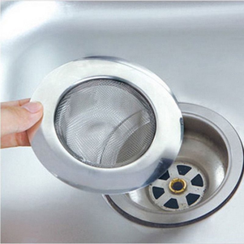 Kitchen Sink Filter Sewer Drain Hair Colanders Strainers Bathroom 7 5cm