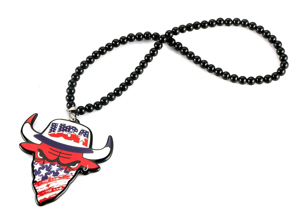 Car Pendant Acrylic Fashion Raging Bull Gesture JDM Automobile Rear