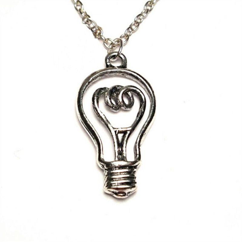 Whole Light Bulb Necklace Charm Pendant Electricity Whole Light Bulb Necklace Charm Pendant Electricity Jewelry Horse Cute Necklaces From Diy2018 9 82 Dhgate Com
