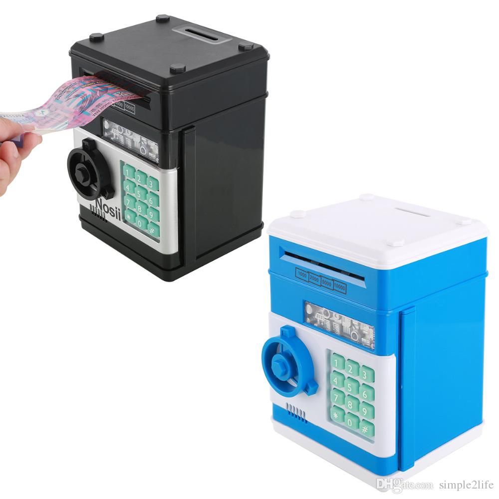 electronic piggy bank atm password money box cash coins saving box atm bank safe box automatic deposit banknote christmas gift jj18 cool novelty items - Cool Electronic Christmas Gifts electronic piggy bank atm password money box cash coins saving box atm bank safe box automatic deposit banknote christmas gift jj18 cool novelty items - Cool Electronic Christmas Gifts