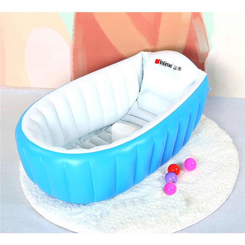 Acheter Pas Cher Sante Bebe Enfants Piscine Ete Enfants Baignoire Gonflable Pliable Baignoire Piscine Pour 0 3 Ans Bebe Portable Douche Bassin Boite Packag Du 17 87 Fr Dhgate