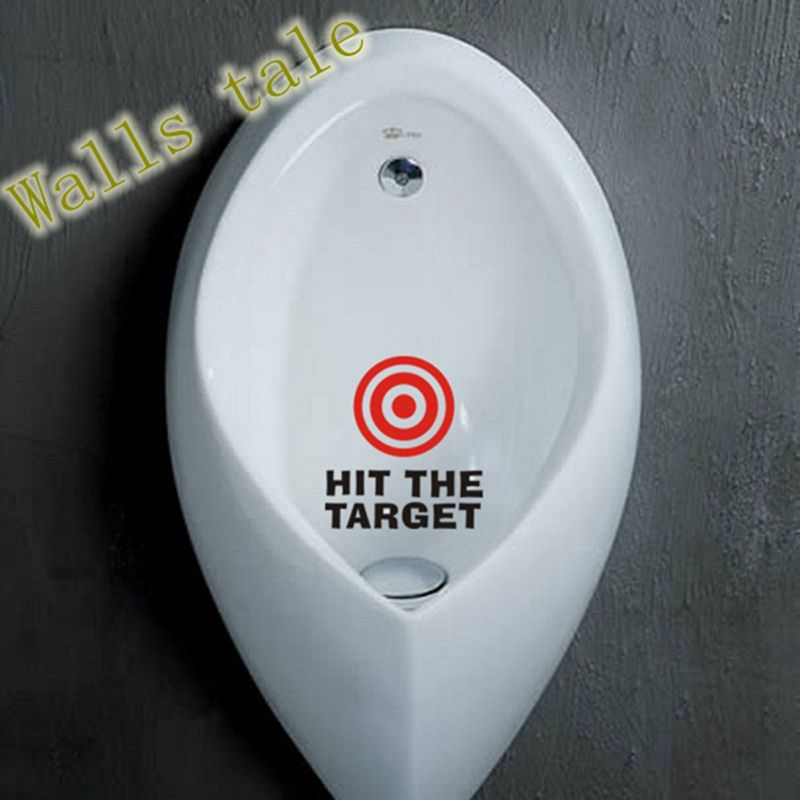 seat protector hit the target waterproof funny toilet sticker toilet stickers potty training