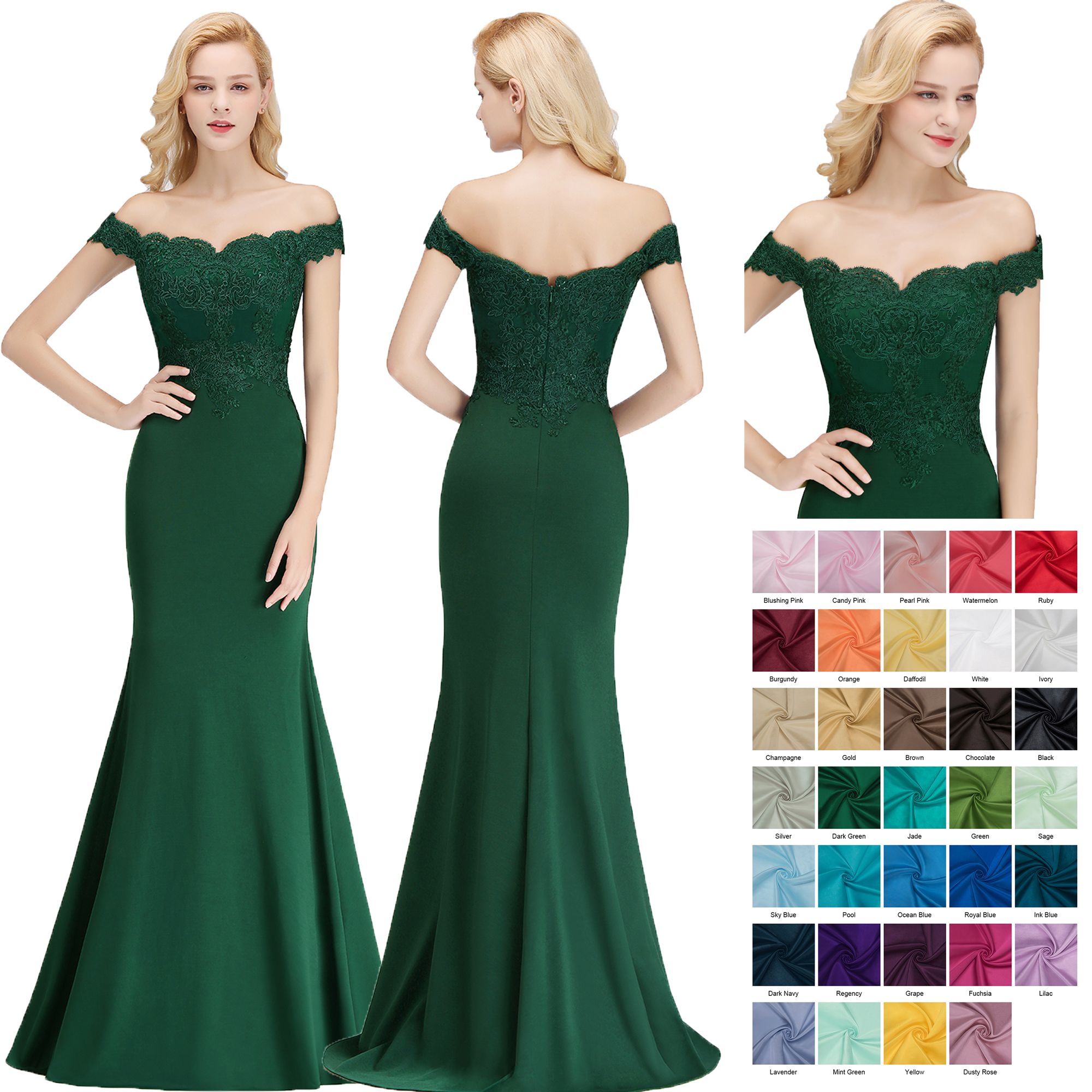 Green Bridesmaid Dresses