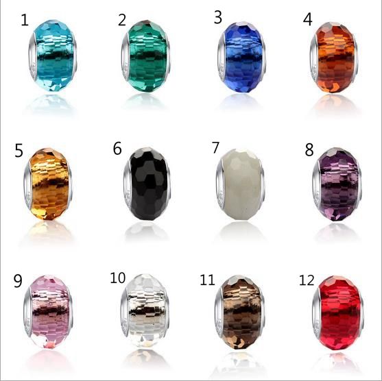 colorful pandora charms