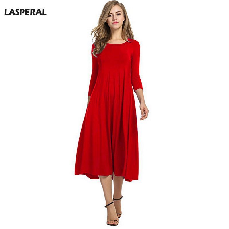 LASPERAL Neujahr Kleid Elegante Frauen Großhandel Plissee Party b67gyYf