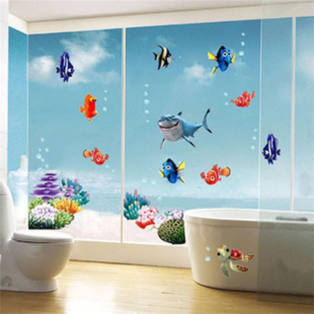 Wonderful Sea World Colorful Fish Animals Vinyl Wonderful Sea World Colorful Fish Animals Vinyl