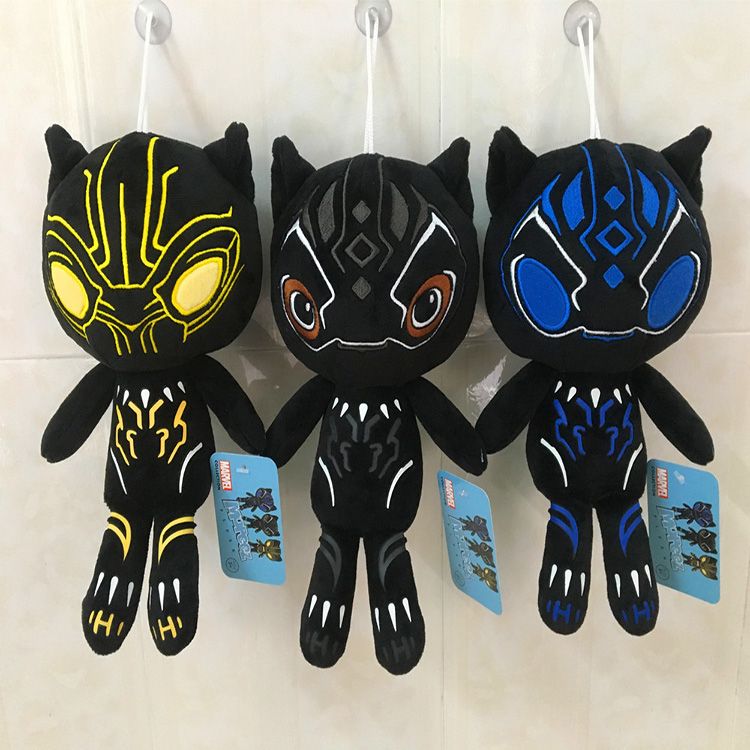 black panther plush toy marvel