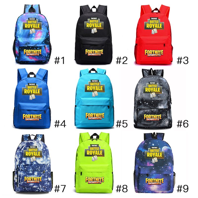 Grosshandel 13 Farben Fortnite Battle Royale Rucksack Umha!   ngetaschen - 13 farben fortnite battle royale rucksack umhangetaschen r!   ucksacke fortnite teenager studenten schultasche sport casual taschen 5 stucke