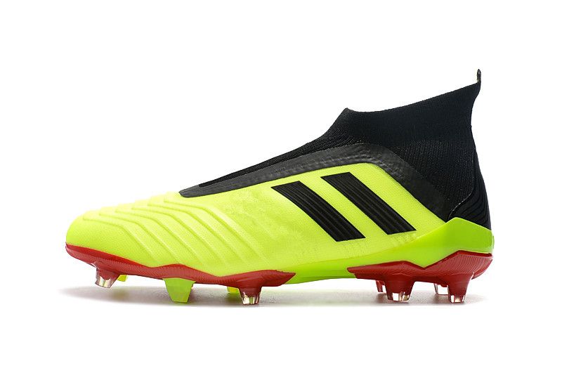 yellow soccer boots