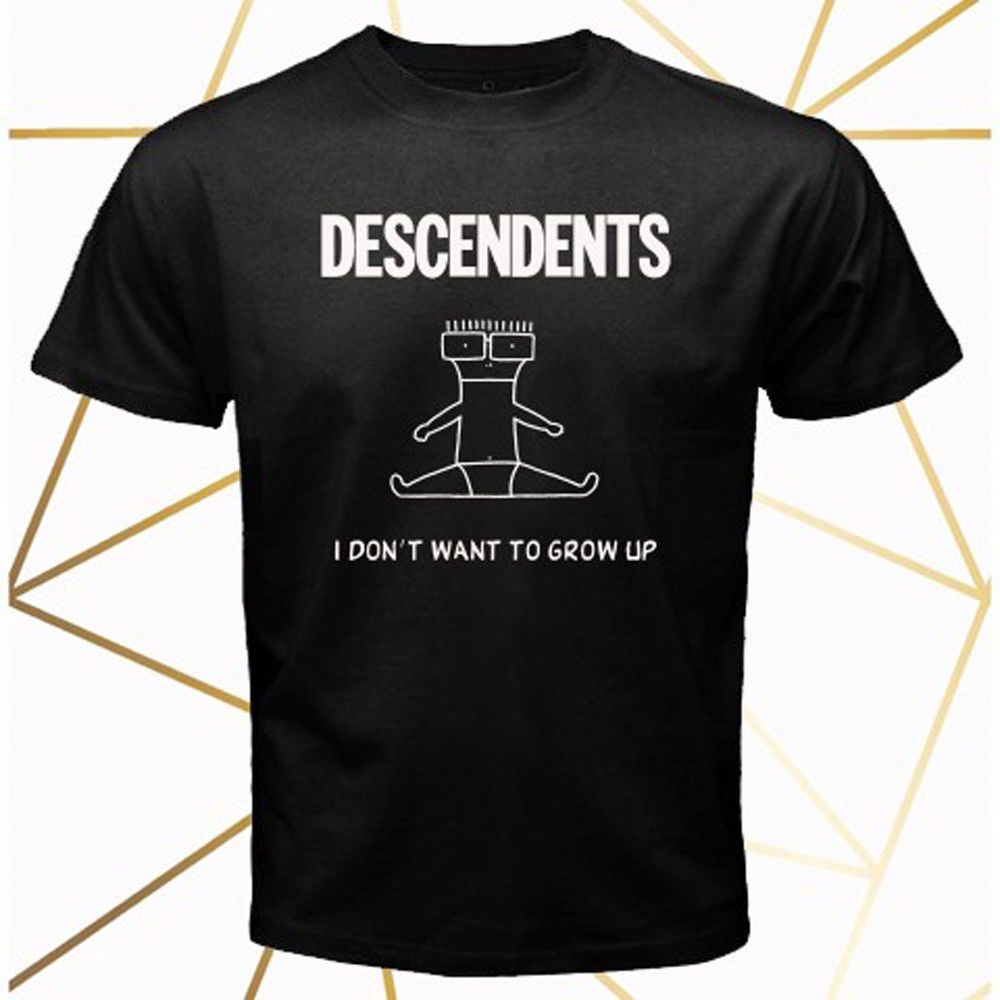 new descendents band i dont want to grow up mens black shirt size irish shirts art - Descendents Christmas Sweater new descendents band i dont want to grow up mens black shirt size irish shirts art - Descendents Christmas Sweater