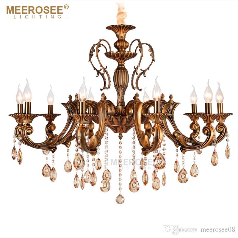 Vintage Crystal Chandelier Lighting Fixture For Dining Room Foyer Vintage Crystal Chandelier Lighting Fixture For Dining Room Foyer Brass Res De Cristal Luxury Pendant Lamp Indoor Lift Pineapple