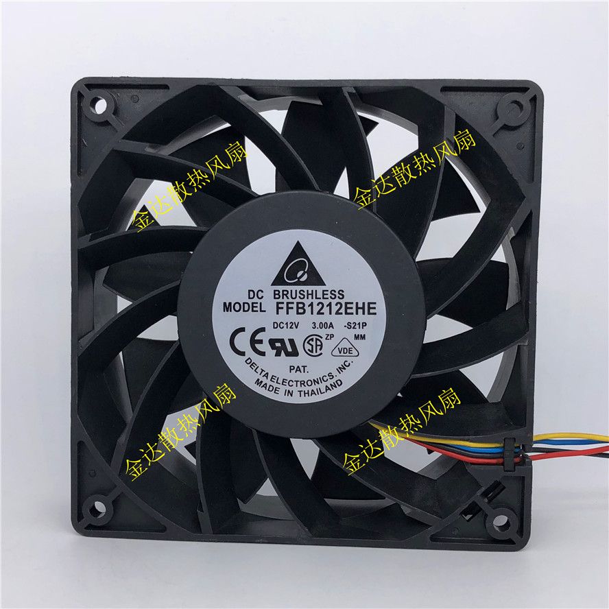 Купить Оптом АВК Дельта FFB1212EHE 12 См 120 Мм 1238 12038 12038 120x120x38mm 12V 3.00 A Вентилятор Охлаждения Отhakuu В Категории Система Охлаждения, ...