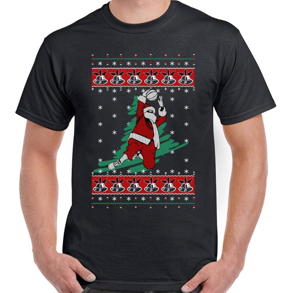 Basketball Santa Mens Funny Christmas T Shirt Secret Santa Stocking Filler Patriotic T Shirts Funny Tshirt From Amesion07ljl $11 96 Dhgate