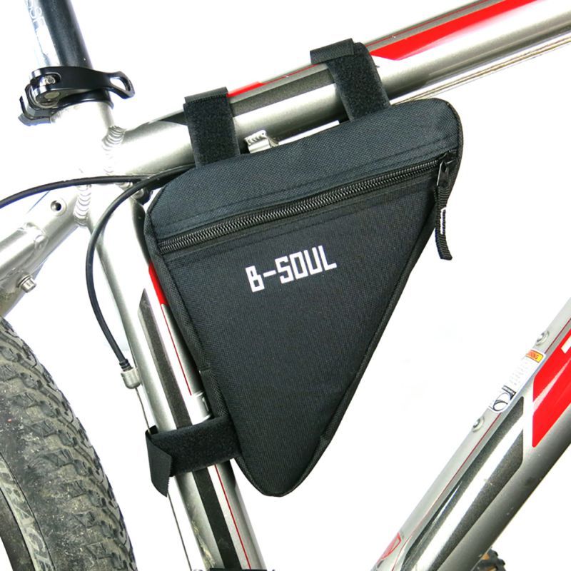 4 Color Bicycle Bag Waterproof E Front Frame Package Mountain Bike Storage Saddle Accessorie