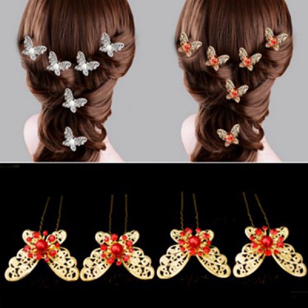 Korean Style Japanese Fairy Hair Headdress U Shaped Hairpin