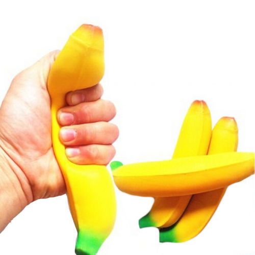 banana squeaky toy