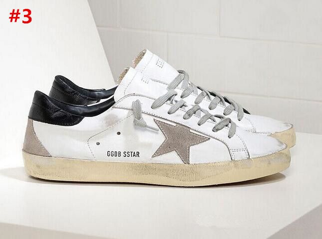 Acheter Pas Cher 2018 Haute Qualité Golden Goose Ggdb Vieux Style Baskets  En Cuir Véritable Villous Dermis Casual Chaussures Hommes Et Femmes De Luxe  Superstar Formateur Du 63,28 € | Fr.Dhgate