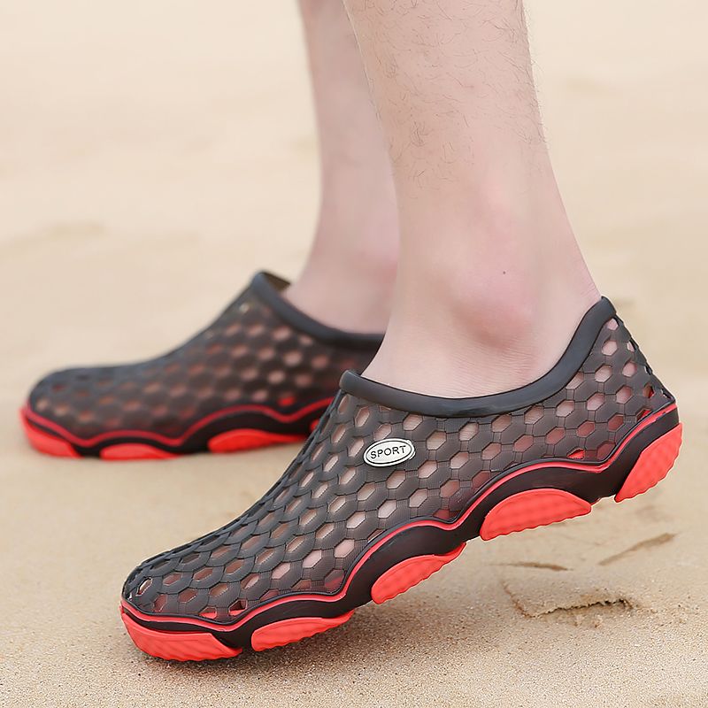 2018 Summer Casual Sandal Shoes With Holes On Upper Breathable Walking