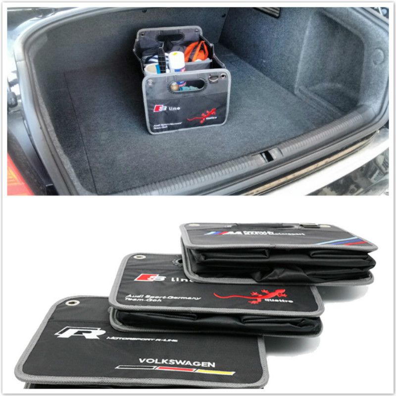 Whole Car Trunk Storage Container Box Stowing Tidying Whole Car Trunk Storage Container Box Stowing Tidying Collapsible For Bmw New X5 X1 X3 X6 E90 E60 F30 F10 F15 E63 E64 E65 E86 E89 E93 Back Seat