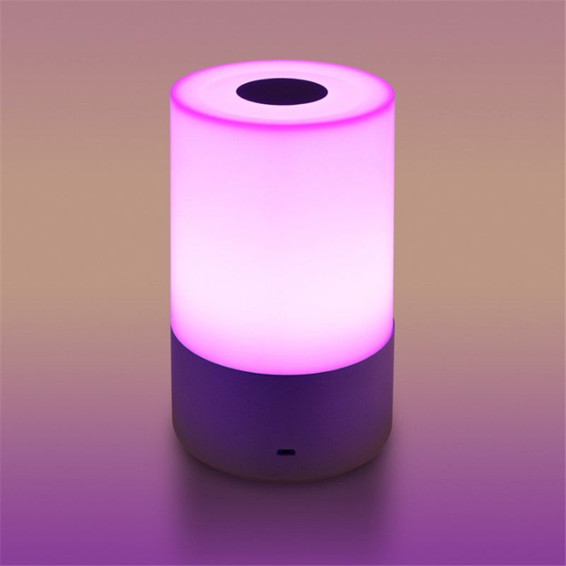 2020 RGB LED Bedside Night Light Ambient Light Touch Sensor