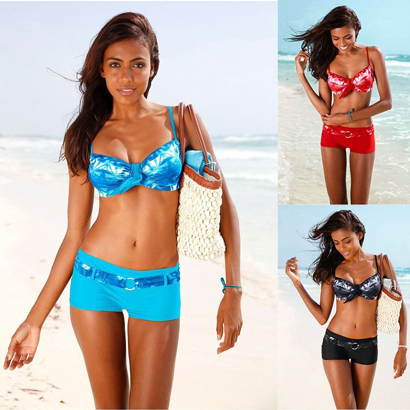 Push De Aros Baño Ropa Mujer Calzoncillos Traje Conjuntos Playa Deportivos Trajes Abrigo Bikinis Con Para Pantalones Up PiukZX