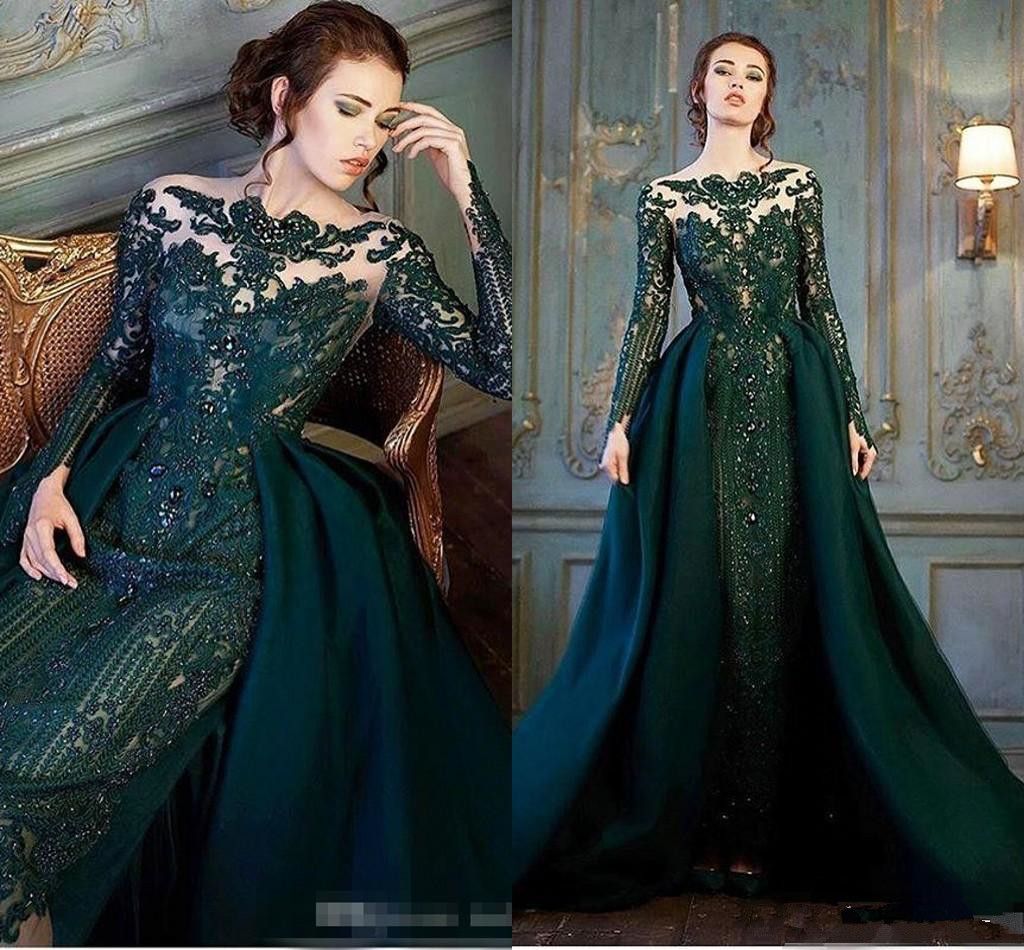 Emerald Green Long Formal Dress