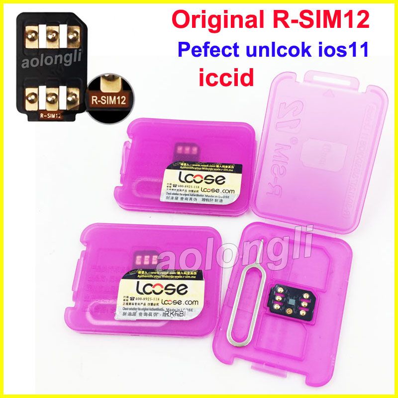 RSIM12 Perfect Unlock Forios11 X 7 X R Sim 12 Originlal Rsim12 SIM Card 