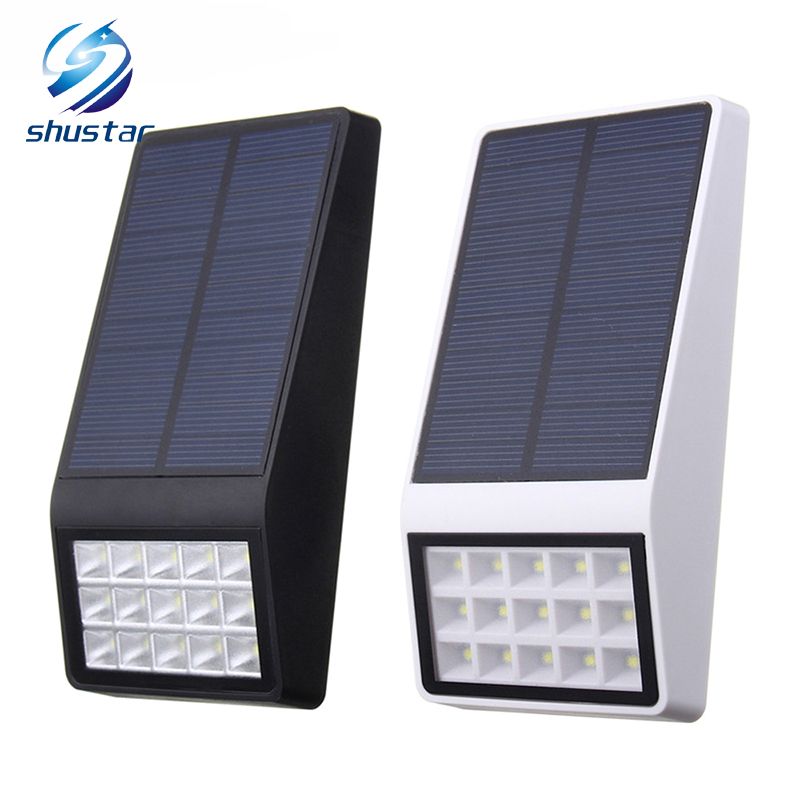 ULTRA luminosa 54 LED luce di sicurezza SOLAR POWERED OUTDOOR Lampada da Parete Impermeabile