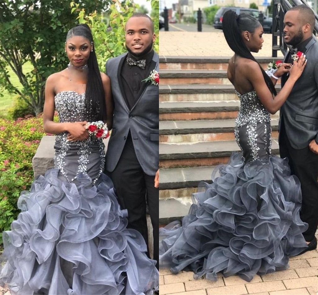 gray prom dresses 2019