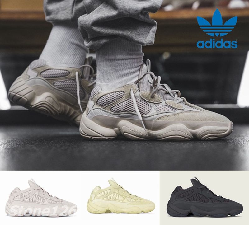 super moon yellow yeezy 500 on feet cheap online