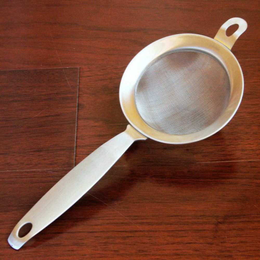 SUS304 Stainless Steel Strainers Juice Coffee Filter Oil Trap Net Extra Large Kitchen Colanders