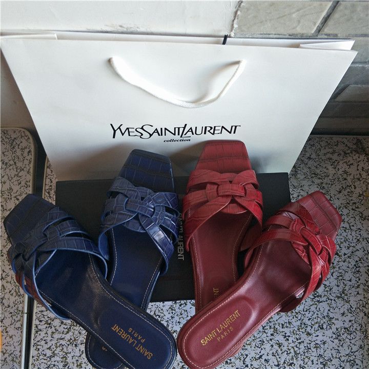 New 2018 Luxury Brand Designer Slide Summer Las Leather Flat Disposable Shower Slippers Best C Foam