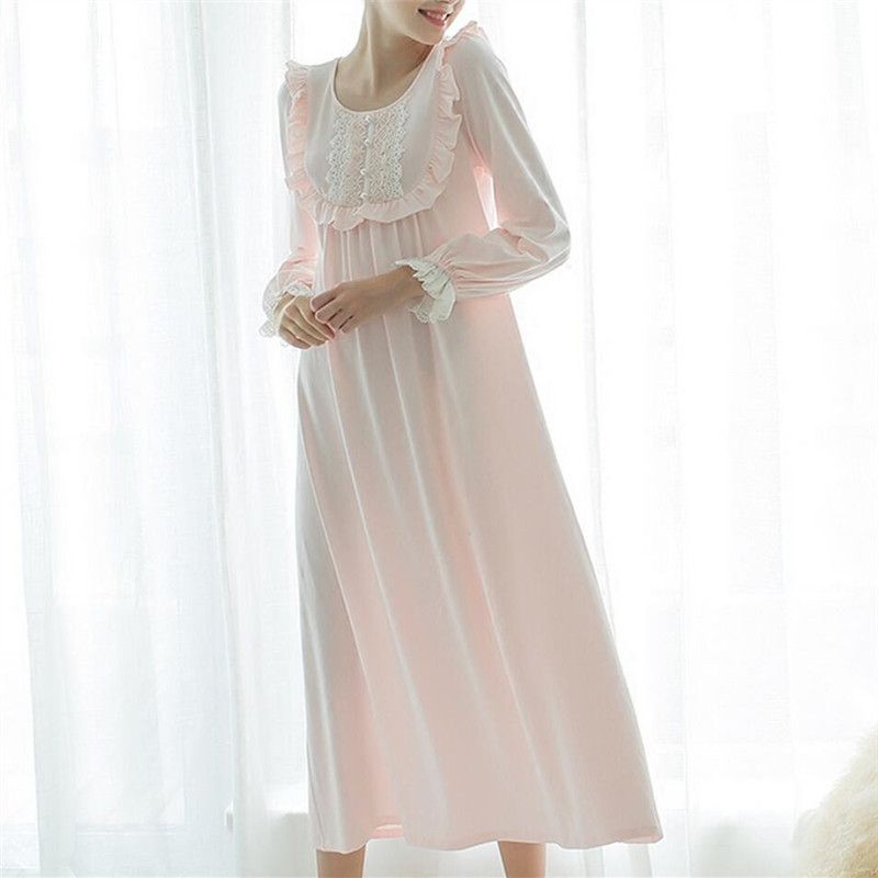 long white night gown