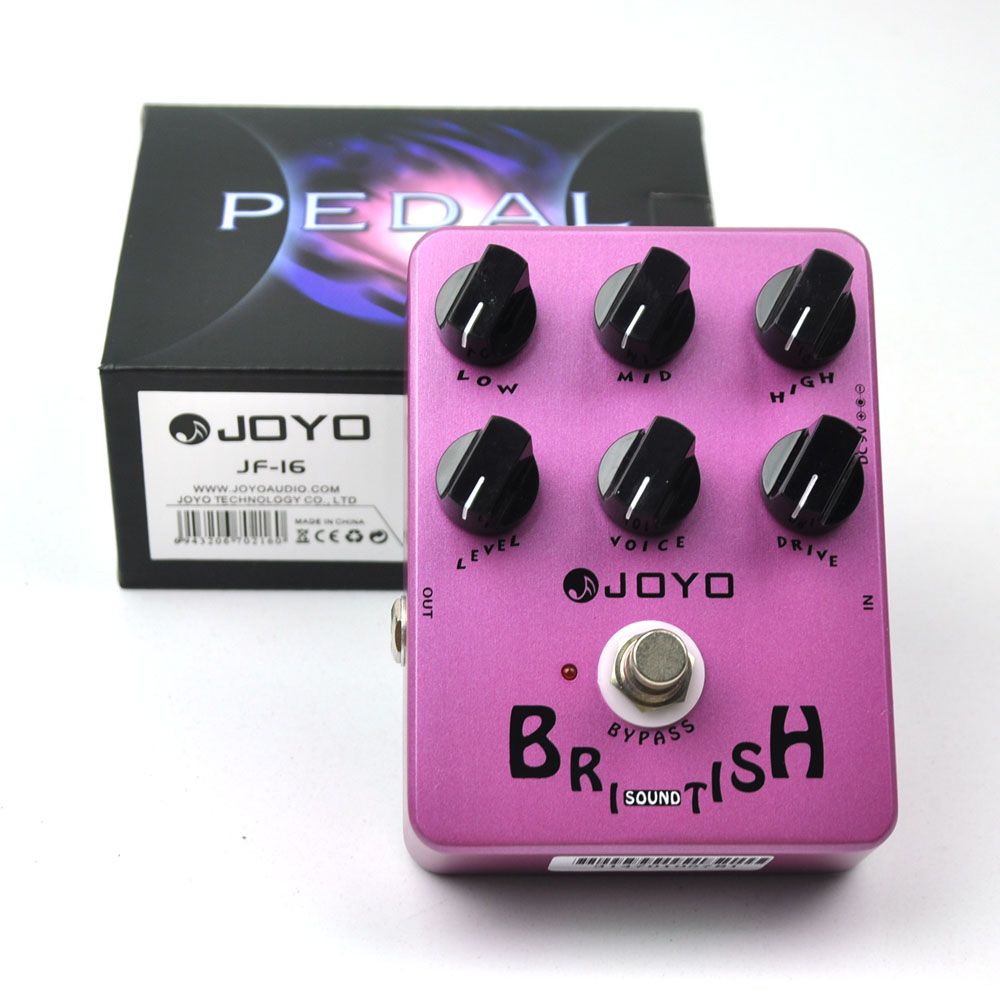 2020 JOYO JF 16 British Sound Guitar Effeck Pedal Stompbox Amp