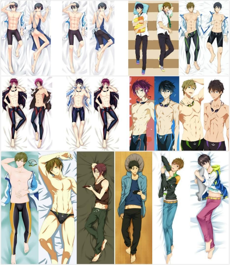 Japanese Anime Free Iwatobi Swim Club Haruka Bl Hugging Body