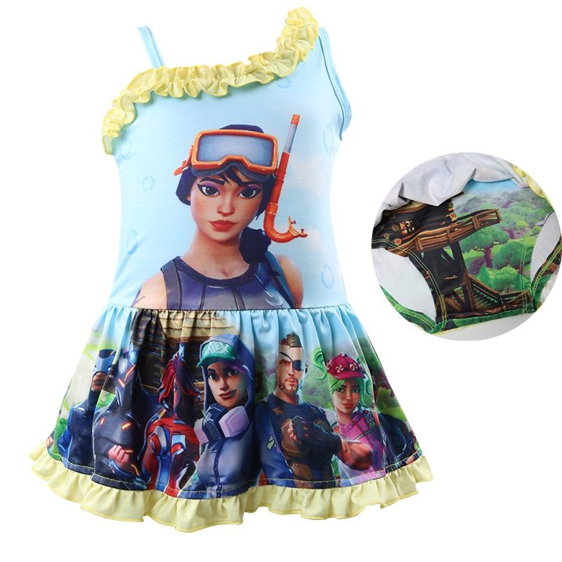Kupit Optom Igra Fortnite Kupalniki Baby Girls Cosplay Swimsuit - kupit optom igra fortnite kupalniki baby girls cosplay swimsuit fortnite pechatnye one pieces deti beach wear cartoon printing kupalnik kupalnye kostyumy