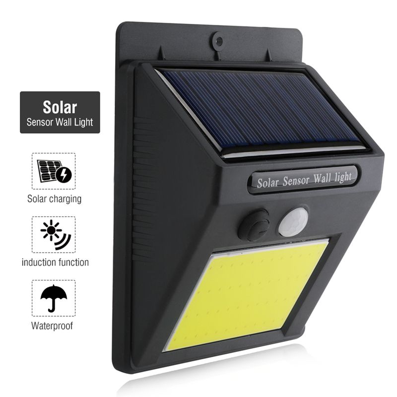 2018 48 Cob Led Solar Powered Pir Motion Sensor Wall Lamp Human 2018 48 Cob Led Solar Powered Pir Motion Sensor Wall Lamp Human Infrared Light Outdoor Waterproof Home Garden Security Lights Iris128 From Sunway518