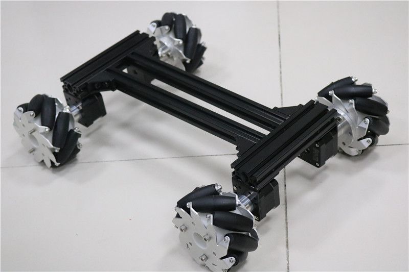 Large Smart Mecanum Rc Robot Car Metal Chassis Frame With 42 Stepper Large Smart Mecanum Rc Robot Car Metal Chassis Frame With 42 Stepper Motor For Arduino Doit 2018 New Design Diy Toy Kit