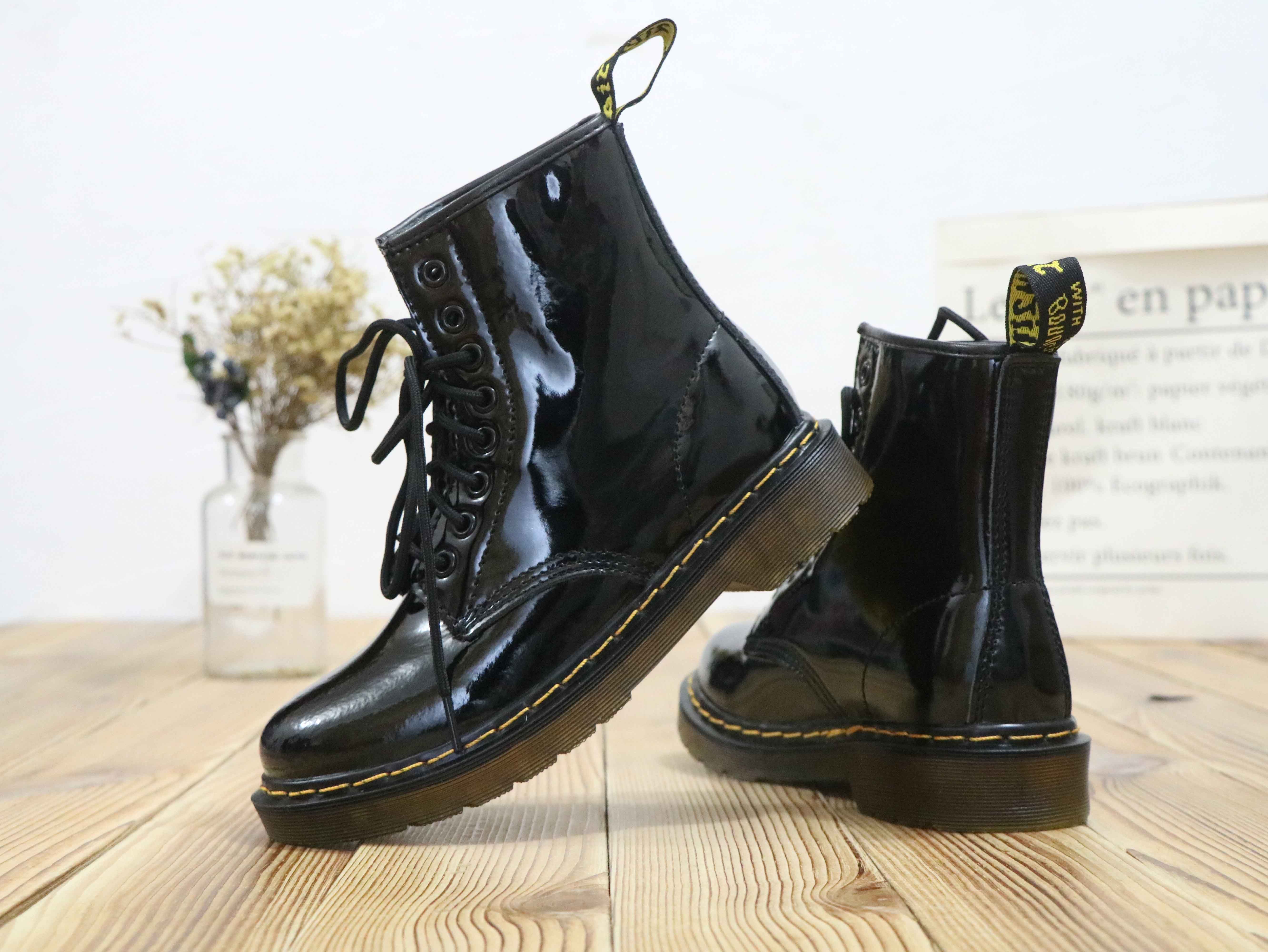 dr martin slip on boots