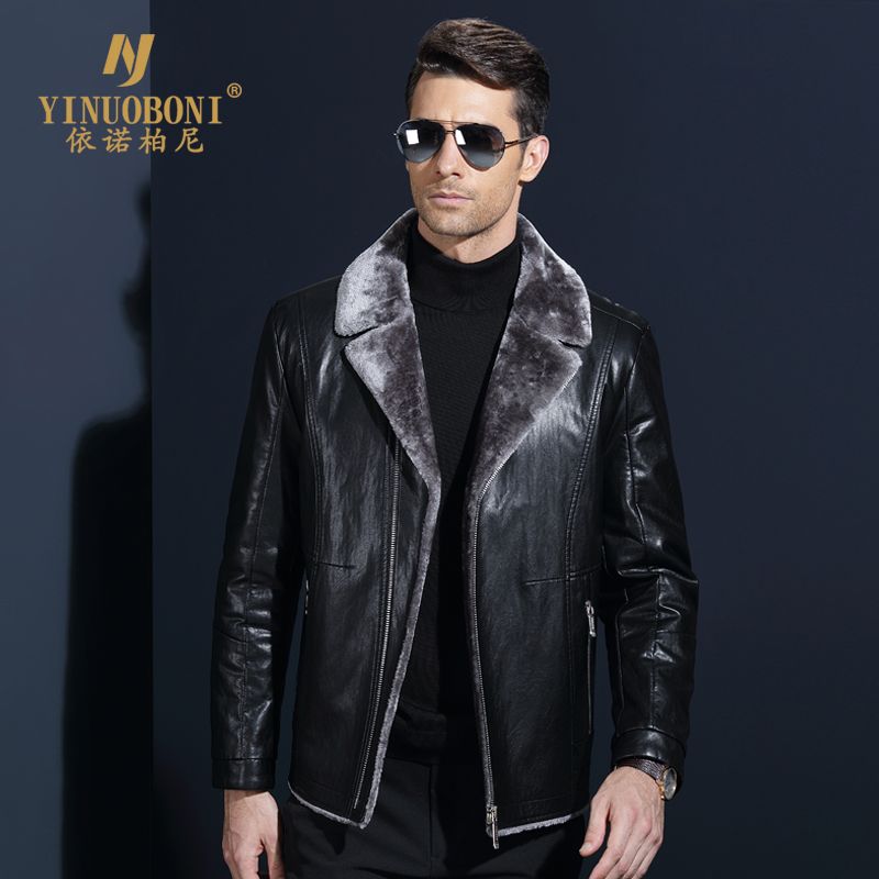 Veste en cuir pour hiver Veste en cuir pour hiver