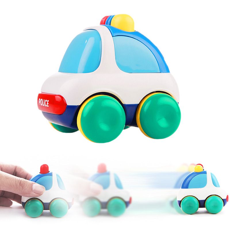 Thicken Push And Go Car  Vehicles Toys Pull Back For Boys Toddlers Kids Toy Gift