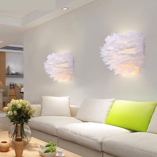 led wall lights living room