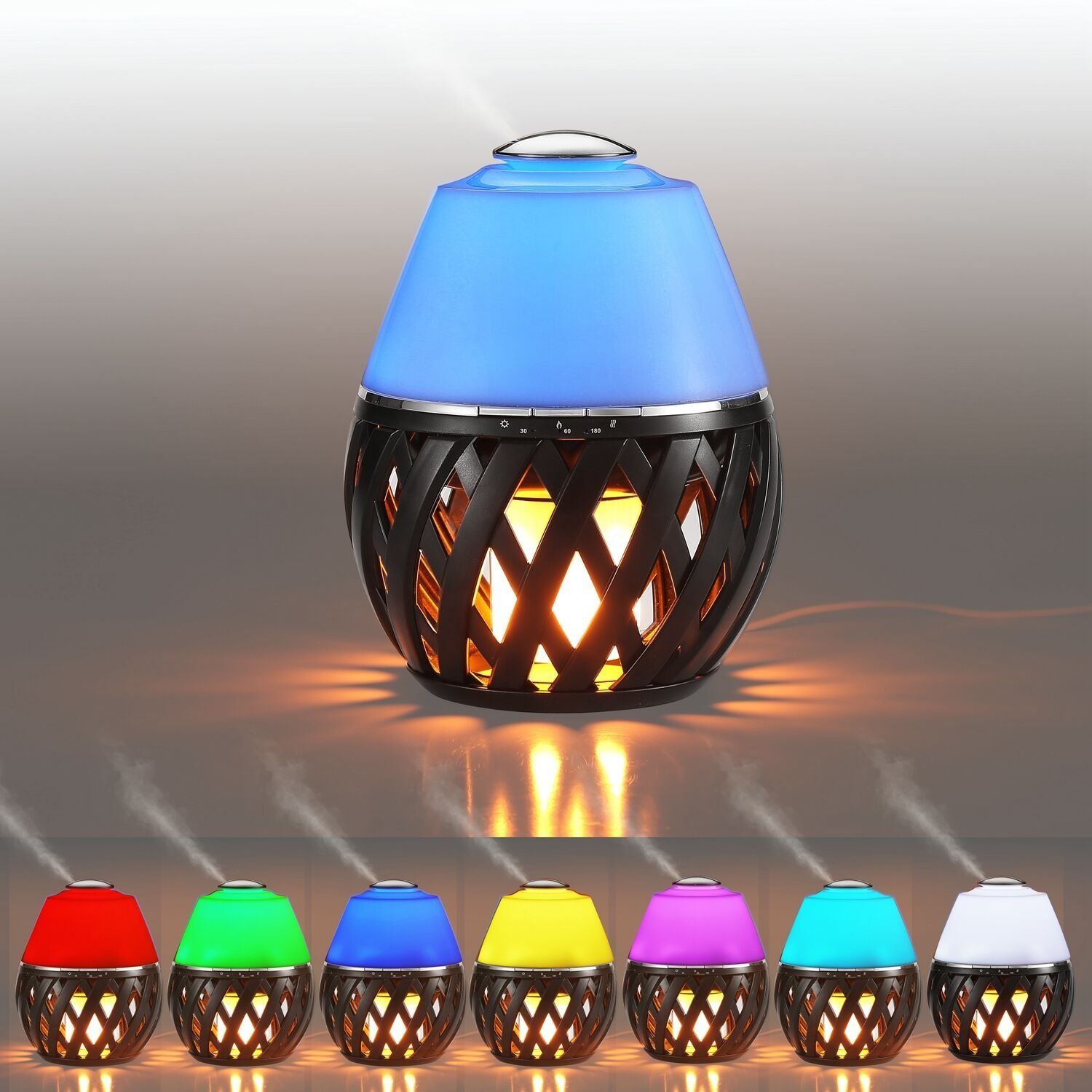 Lampe Lumière Couleur Flamme Danse Nouvelle Led Fonction Changeante Air Éclairage Avec Aroma Torche Humidificateur Diffuseur Atmosphère VjLzqUMGSp