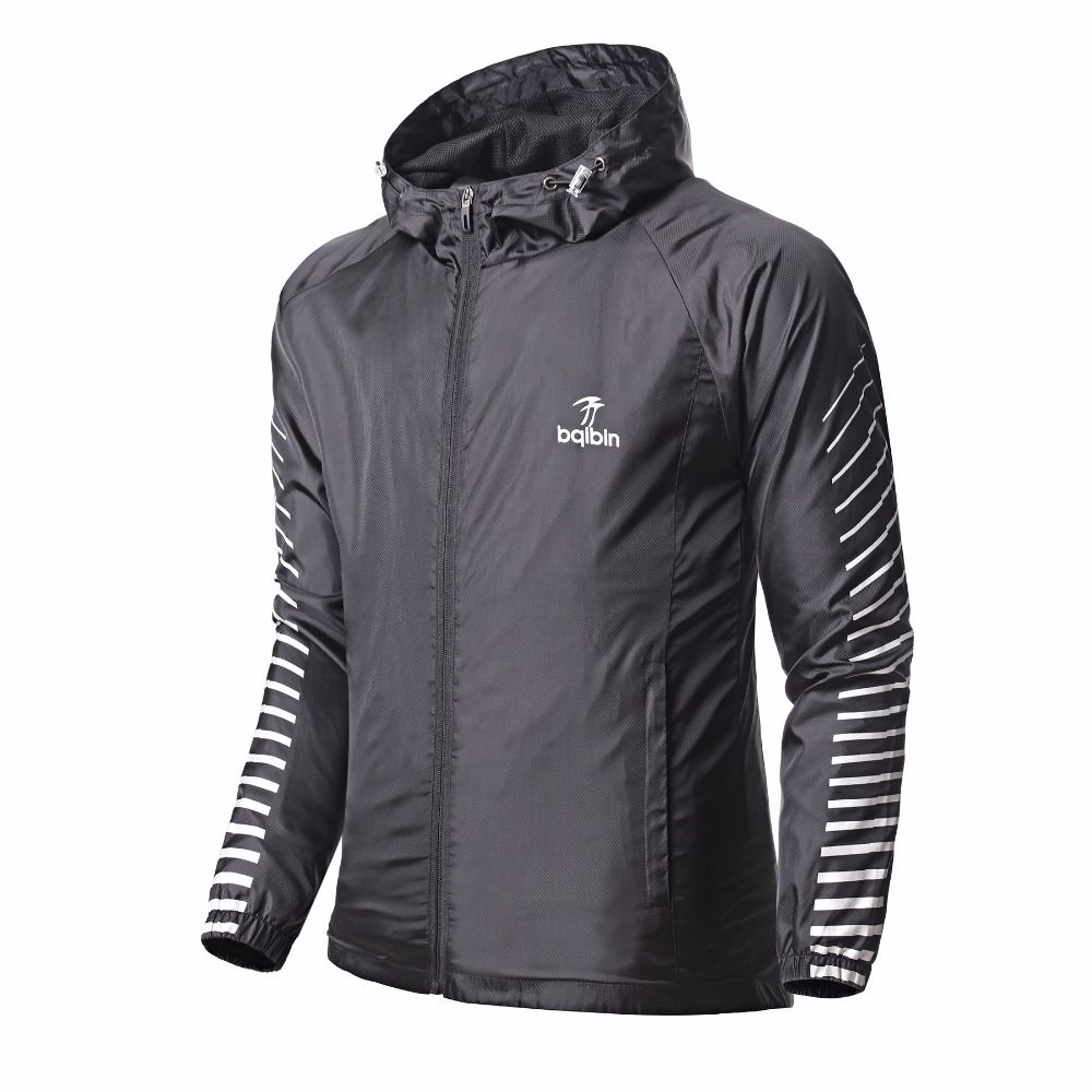 2019 Men Windproof Waterproof Running Jacket Sports Fitness Long 2019 Men Windproof Waterproof Running Jacket Sports Fitness Long Sleeves Hooded Gym Basketball Outdoor Training Run Jogging Jackets From Jinzoug