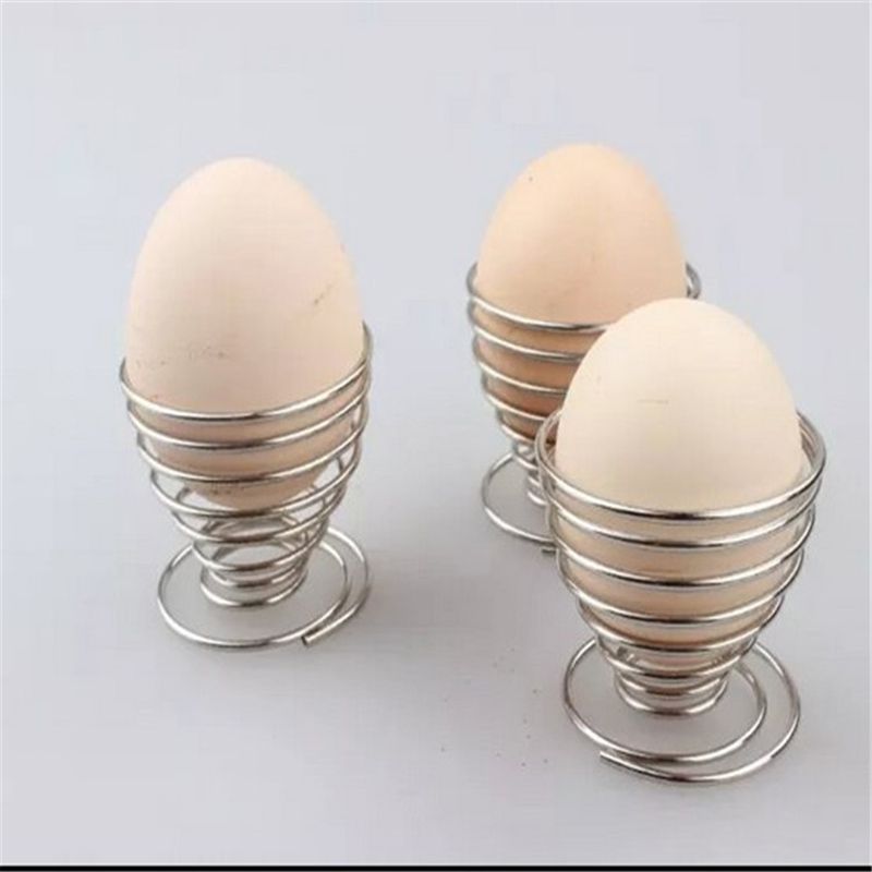 2020 Spring Boiled Eggs Holder Stainless Steel Egg Poachers Wire Tray